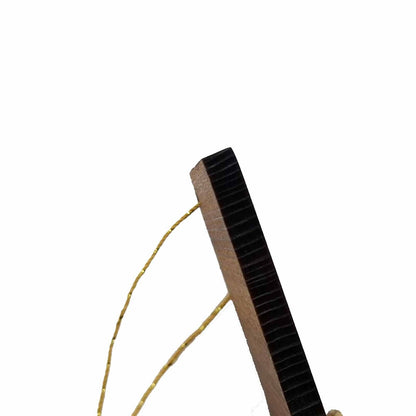 Rhino Crossing Ornament - Rhinoceros Ornament - Wood Ornament Handmade in USA